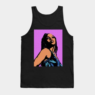 Chloe x Halle Chloe Bailey style pop art Tank Top